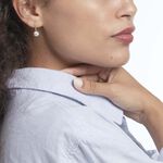 Boucles D'oreilles Pendantes Or Jaune Hepsibah Cristal - Boucles d'oreilles pendantes Femme | Histoire d&rsquo;Or