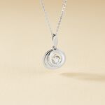 Collier Yoheved Argent Blanc Oxyde De Zirconium - Colliers fantaisie Femme | Histoire d&rsquo;Or