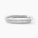 Bague Urban Call Argent Blanc Oxyde De Zirconium - Bagues avec pierre Femme | Histoire d&rsquo;Or