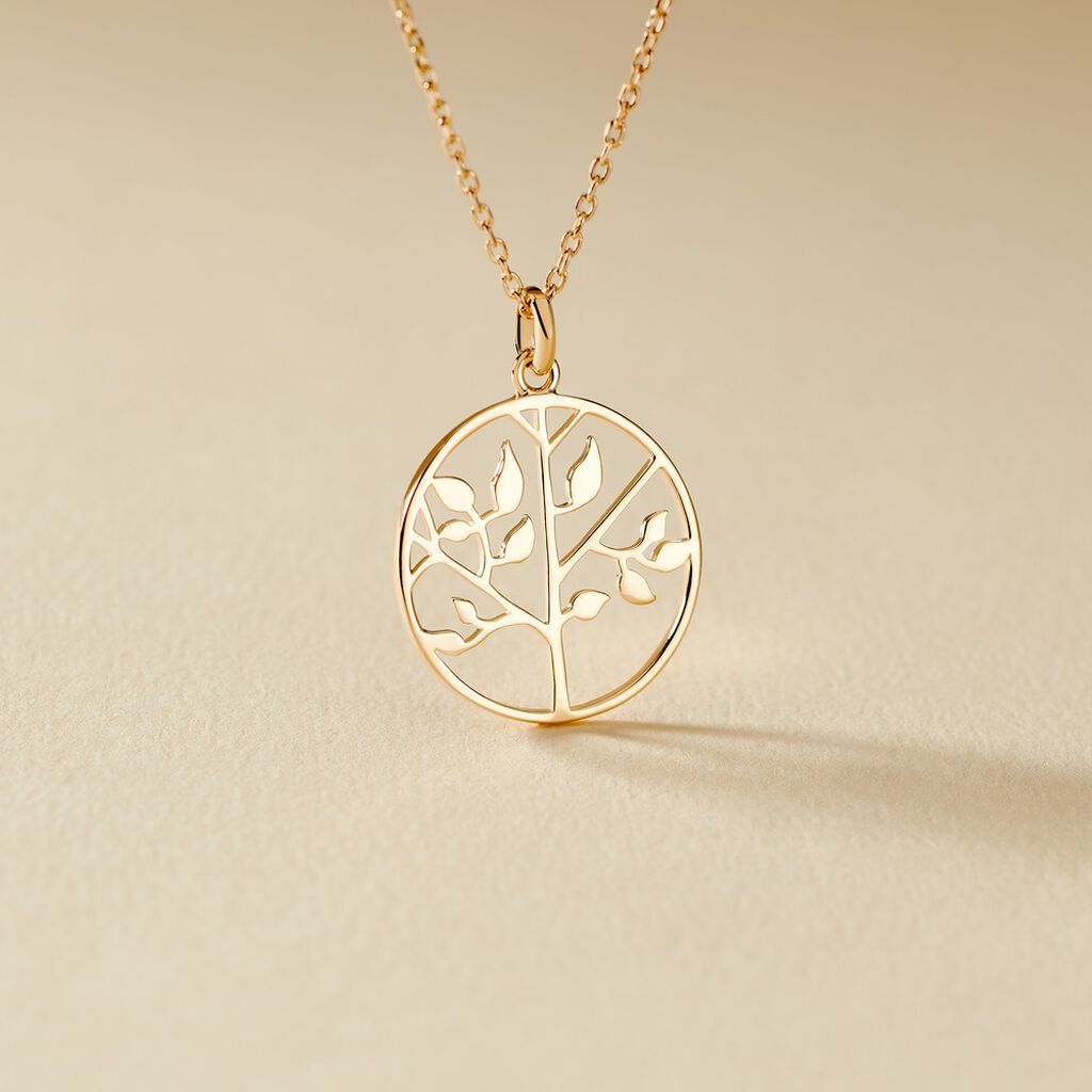 Collier Galvina Plaqu&eacute; Or Jaune - Bijoux sans pierre Femme | Histoire d&rsquo;Or