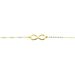 Bracelet Maryeme Infini Selectra Or Jaune - Bracelets Femme | Histoire d’Or