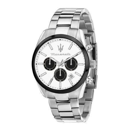 Montre Maserati Attrazione Blanc - Montres Homme | Histoire d’Or