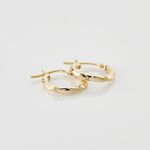 Cr&eacute;oles Cayla Or Jaune - Boucles d'oreilles cr&eacute;oles Femme | Histoire d&rsquo;Or