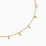 Collier Bethanie Argent Dor&eacute; A L'Or 750/1000 - Bijoux sans pierre Femme | Histoire d&rsquo;Or
