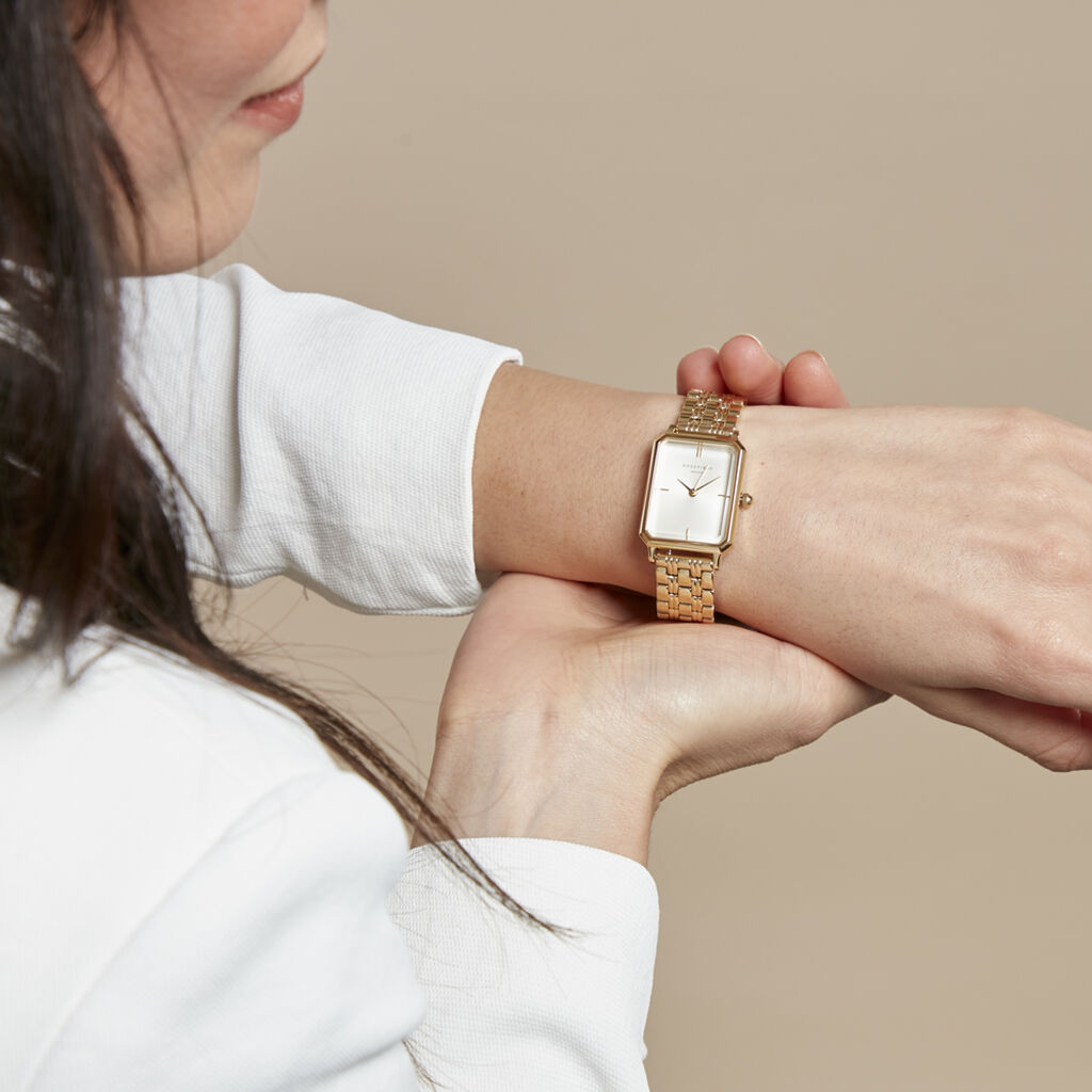 Montre Rosefield Octagon Blanc - Montres Femme | Histoire d’Or