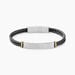 Bracelet Jourdan Cuir De Vache Noir - Bracelets Homme | Histoire d&rsquo;Or