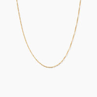 Chaîne Imanie Maille Singapour Or Jaune