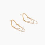 Boucles D'oreilles Pendantes Brin D'or Or Jaune - Boucles d'oreilles pendantes Femme | Histoire d&rsquo;Or