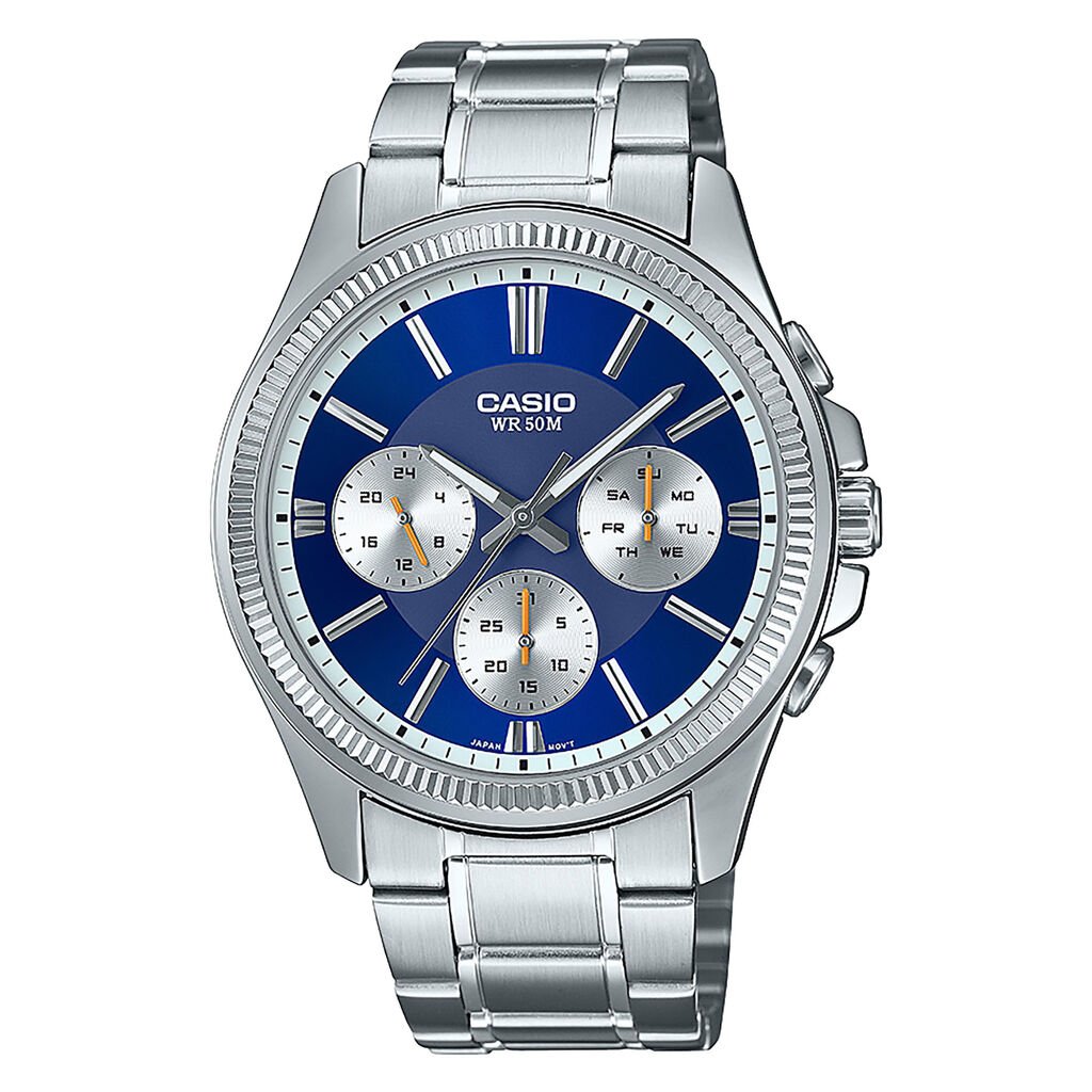 Montre Casio Collection Bleu - Montres Homme | Histoire d’Or