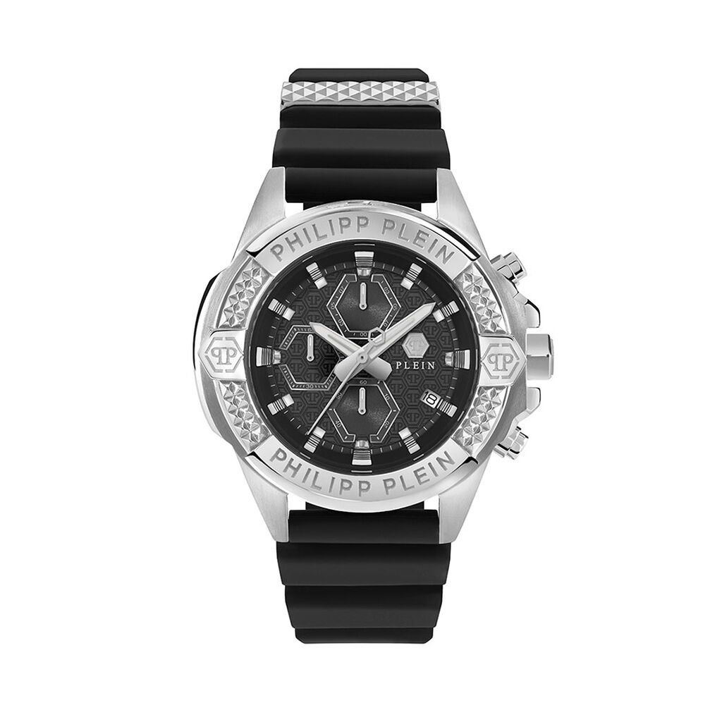 Montre Philipp Plein The $Kull Chrono Noir - Montres Homme | Histoire d&rsquo;Or