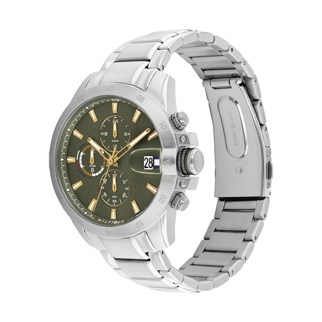 Montre Tommy Hilfiger Jameson Vert - Montres Homme | Histoire d’Or