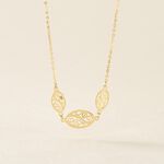 Collier Artemisia Or Jaune - Bijoux sans pierre Femme | Histoire d&rsquo;Or