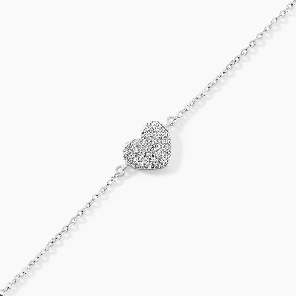 Bracelet Achahildis Argent Oxyde De Zirconium - Bracelets Femme | Histoire d&rsquo;Or