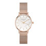 Montre Rosefield The Small Edit Blanc