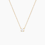 Collier Collection Aphrodite Or Jaune Diamant Synthetique - Colliers Femme | Histoire d&rsquo;Or