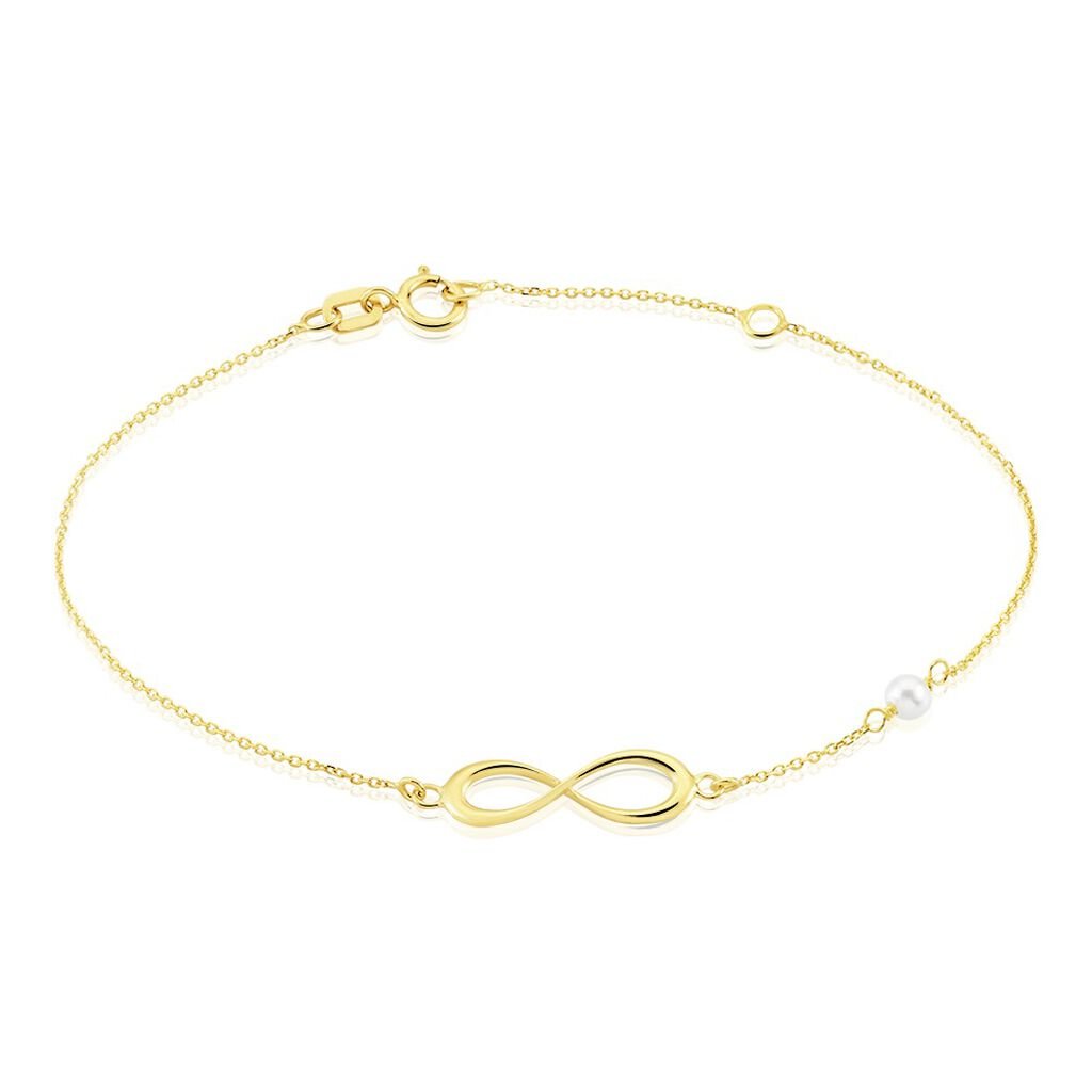 Bracelet Illenia Or Jaune Perle De Culture