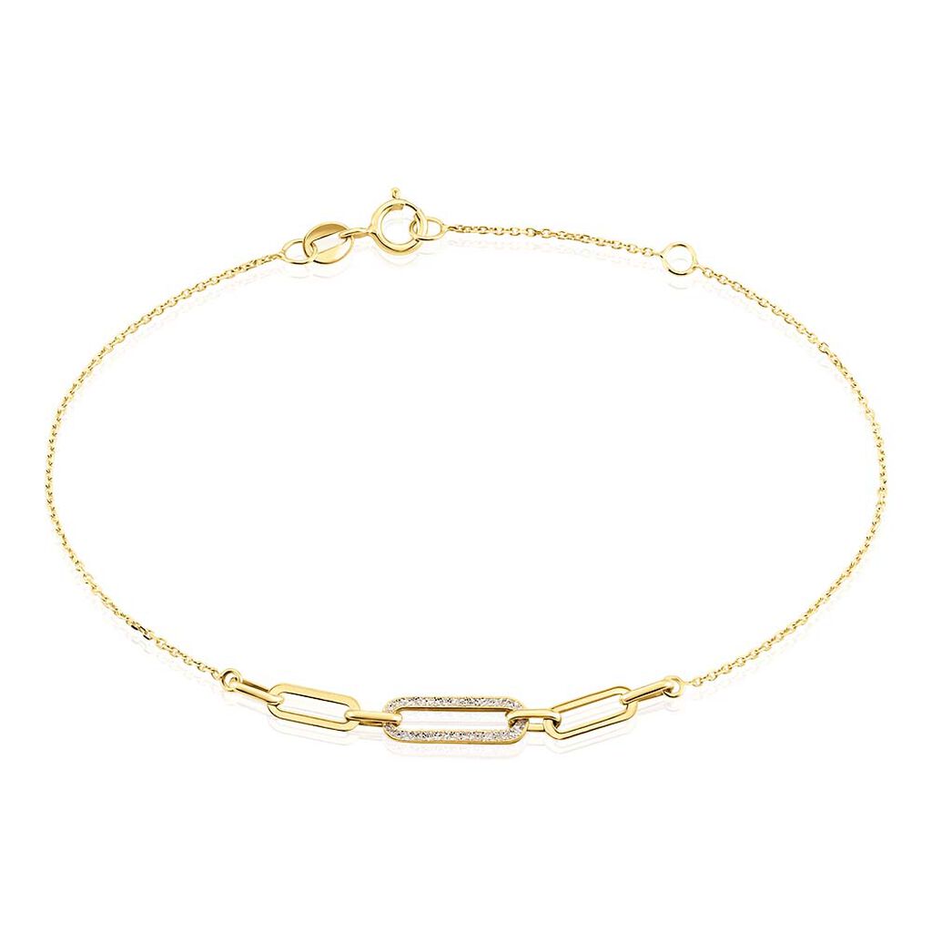 Bracelet Link Or Jaune - Bracelets Femme | Histoire d’Or