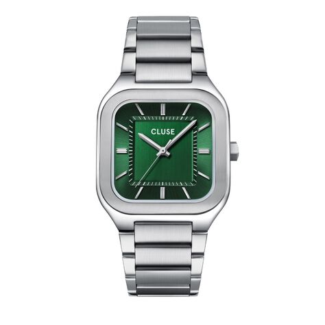 Montre Cluse Quadrus Vert - Nouveautés Homme | Histoire d’Or