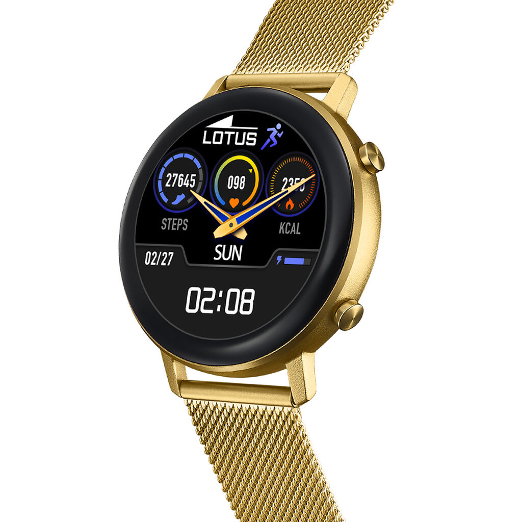 Coffret De Montre Lotus Connect&eacute;e Smartwach Noir - Montres Famille | Histoire d&rsquo;Or