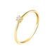 Bague Solitaire Samantha Or Jaune Diamant - Bagues solitaires Femme | Histoire d’Or