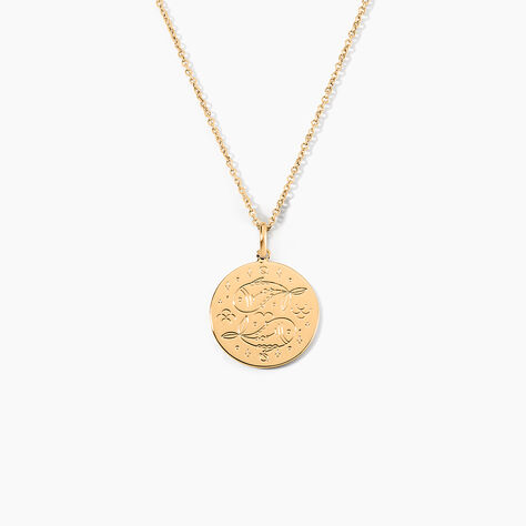 Collier Astro Plaqu&eacute; Or - Colliers Femme | Histoire d&rsquo;Or