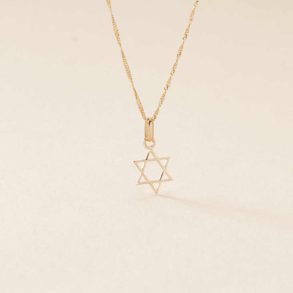 Pendentif Faye Or Jaune - Pendentifs Famille | Histoire d’Or