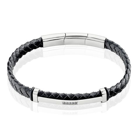 Bracelet Moris Acier Blanc Oxyde De Zirconium - Bracelets Homme | Histoire d’Or