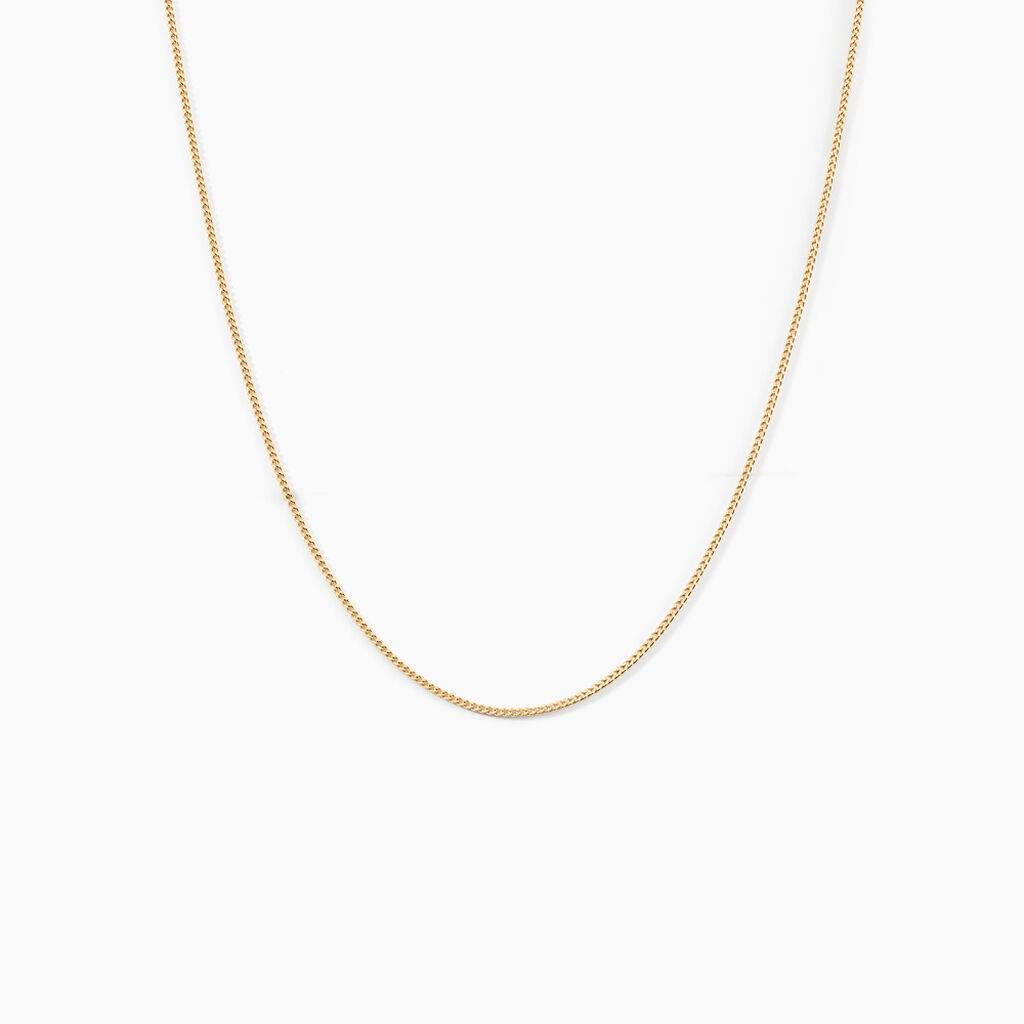Chaîne Iris Maille Gourmette Or Jaune