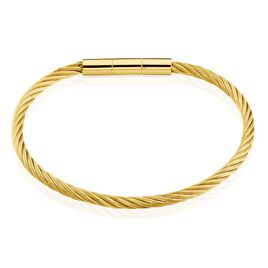 Bracelet Acier Doré Roy - Bracelets fantaisie Homme | Histoire d’Or