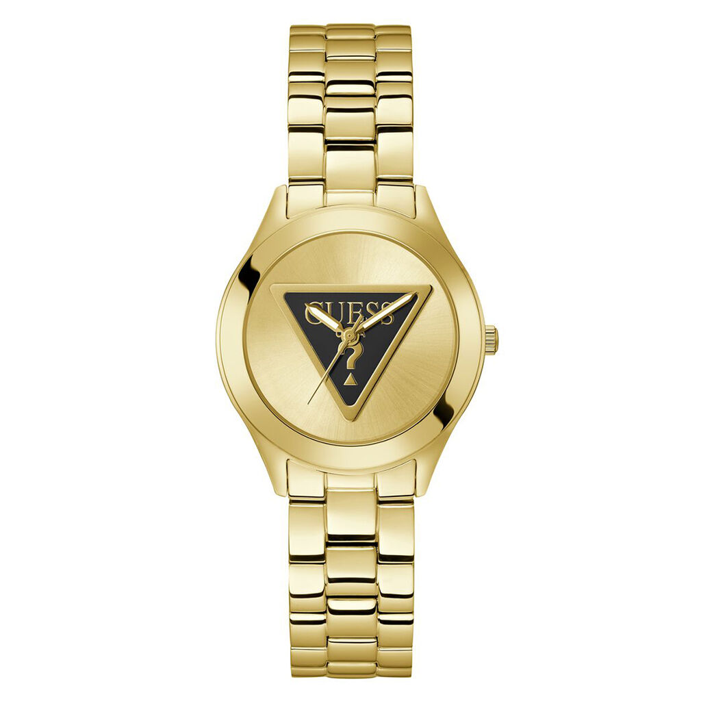 Montre Guess Tri Plaque Champagne - Montres Femme | Histoire d’Or