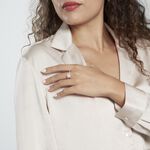 Bague Or Jaune Adrienne Oxydes De Zirconium - Bagues solitaires Femme | Histoire d&rsquo;Or