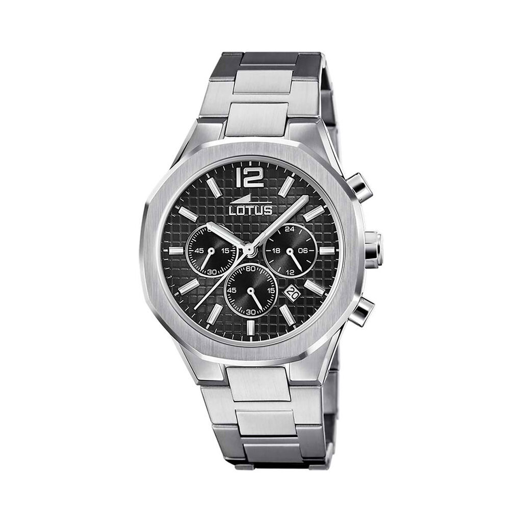 Montre Lotus Excellent Noir - Montres Homme | Histoire d’Or