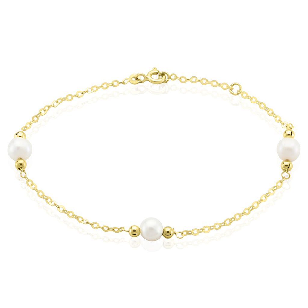 Bracelet Cannelle Or Jaune Perle De Culture - Bracelets Femme | Histoire d’Or