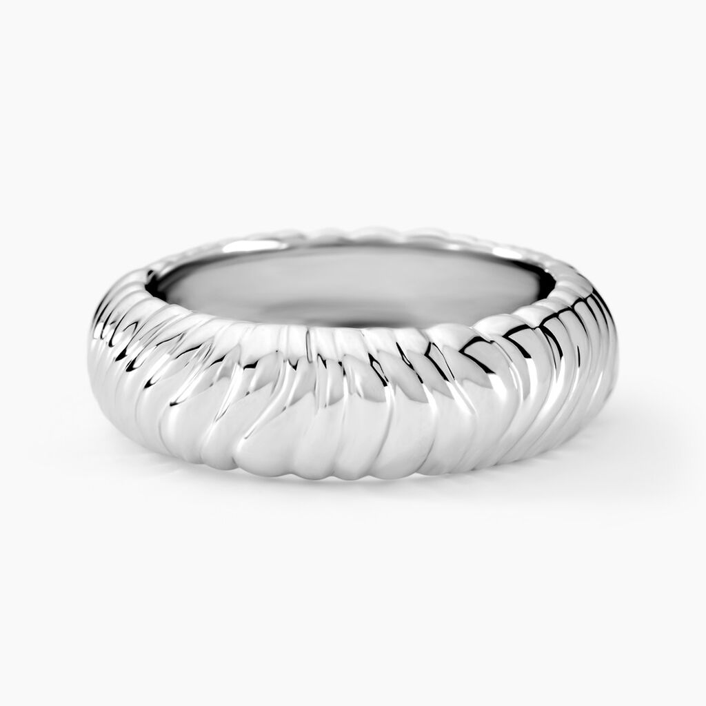 Bague Louve Argent Blanc - Bagues Femme | Histoire d&rsquo;Or