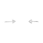 Bracelet Jonc Trilia Argent Blanc - Bracelets joncs Femme | Histoire d&rsquo;Or