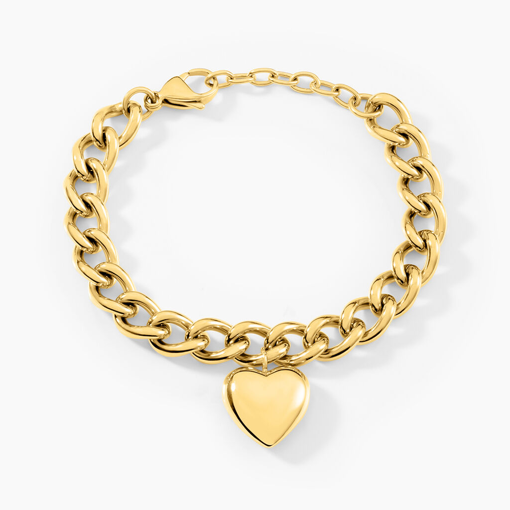 Bracelet Yoannie Acier Jaune - Nouveautés Femme | Histoire d’Or