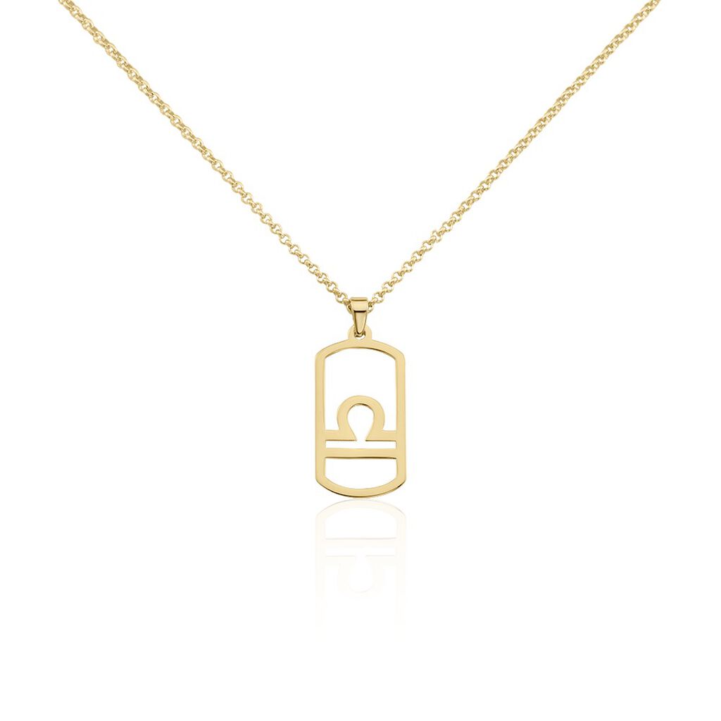 Collier Plaqué Or Prospero - Colliers Zodiaque Homme | Histoire d’Or