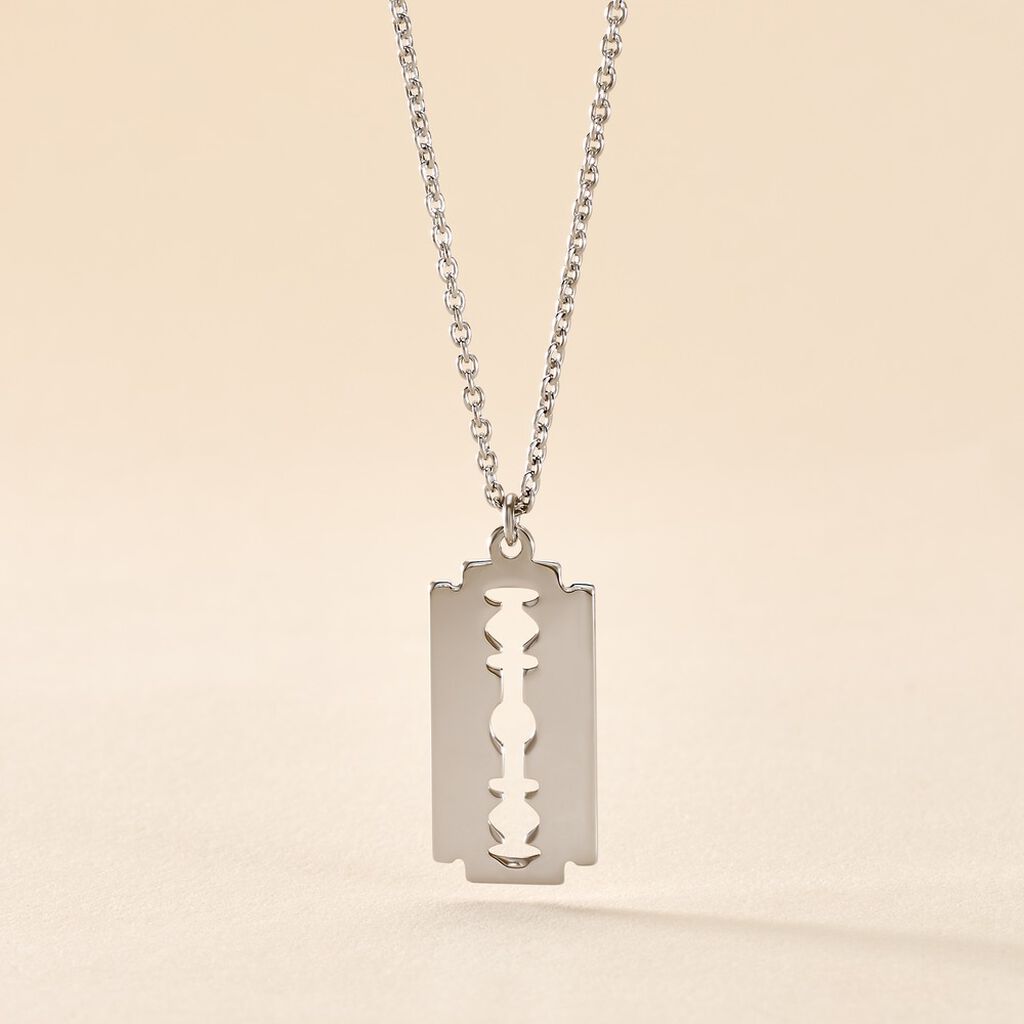 Collier Argent Ulrich - Colliers Homme | Histoire d’Or
