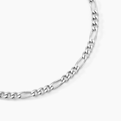 Collier Vivian Argent Blanc - Chaines Homme | Histoire d’Or