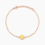 Bracelet Mimosa Argent Rose - Bracelets Femme | Histoire d&rsquo;Or