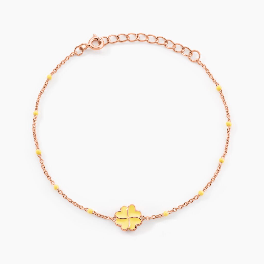 Bracelet Mimosa Argent Rose - Bracelets Femme | Histoire d’Or