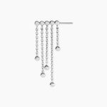 Bijou D'oreille Unitaire Fancy Argent Blanc - Piercings d'oreilles Femme | Histoire d&rsquo;Or
