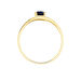 Bague Sagesse Or Jaune Saphir Et Diamant - Bagues solitaires Femme | Histoire d’Or