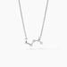 Collier Vega Argent Blanc Oxyde De Zirconium - Colliers Zodiaque Femme | Histoire d’Or