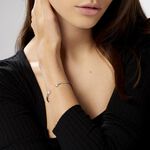 Bracelet Jonc Domitille Argent Blanc Oxyde De Zirconium - Bracelets joncs Femme | Histoire d&rsquo;Or