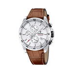 Montre Festina Timeless Chronograph Argent&eacute; - Montres Homme | Histoire d&rsquo;Or
