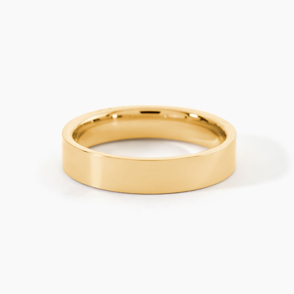 Alliance Gaaia Or Jaune - Alliances 18 carats Unisex | Histoire d&rsquo;Or