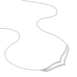 Collier Wilna Acier Blanc - Colliers fantaisie Femme | Histoire d&rsquo;Or