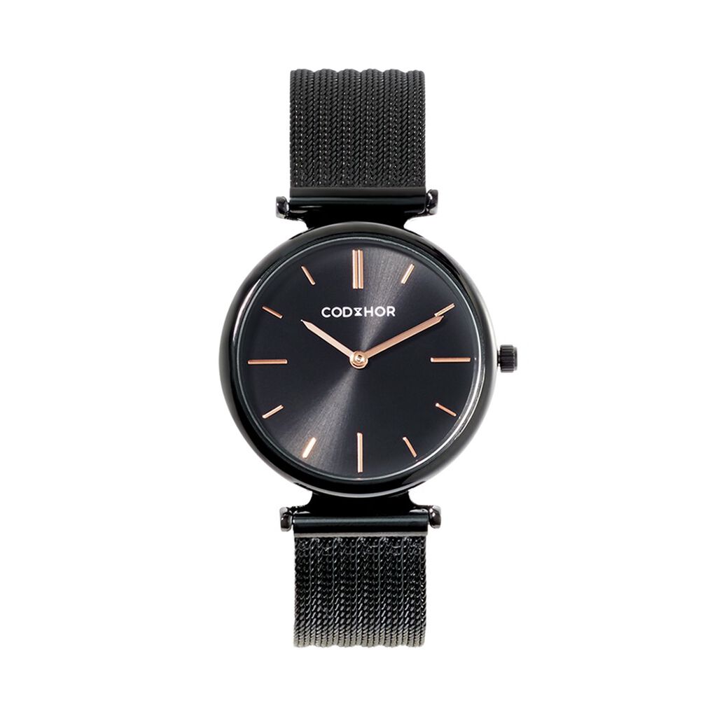 Montre Codhor Nidia Noir - Montres Femme | Histoire d&rsquo;Or