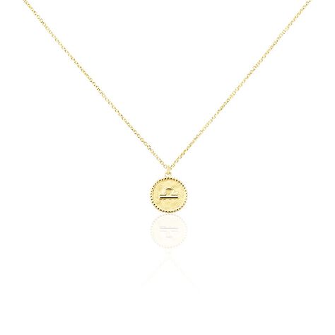 Collier Astrola Or Jaune - Colliers Zodiaque Femme | Histoire d’Or